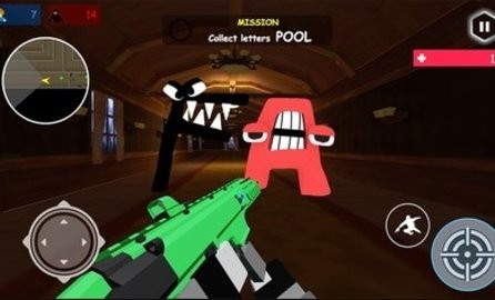 字母射击英雄