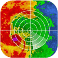 天气雷达图