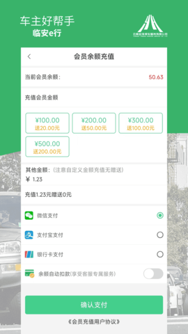 临安e行缴费app